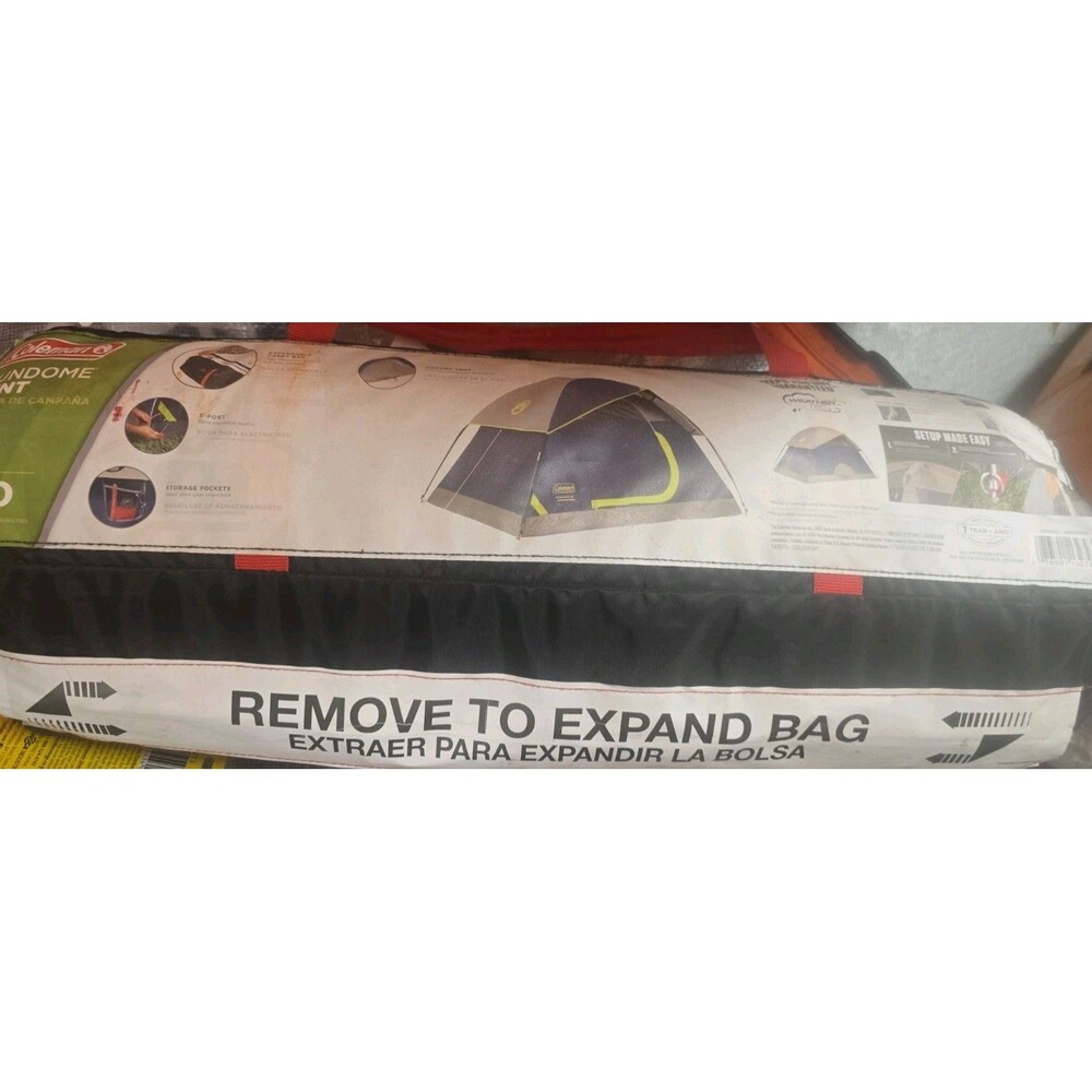COLEMAN 2-PERSON SUNDOME DOME CAMPING TENT NAVY